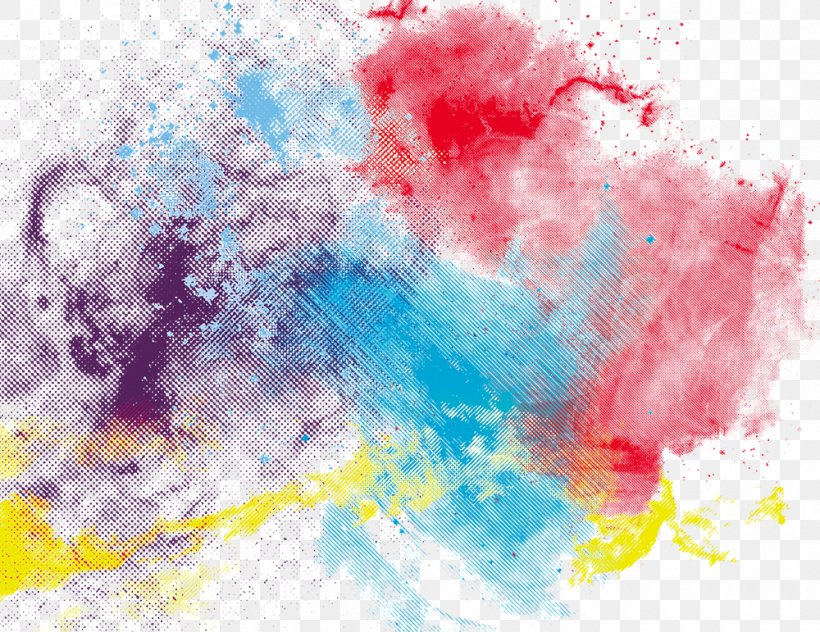 Watercolor Painting Download, PNG, 1000x771px, Color, Acrylic Paint, Art, Blue, Designer Download Free