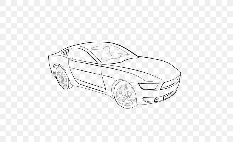 Car Door Automotive Design Motor Vehicle Sketch, PNG, 500x500px, Car Door, Artwork, Automotive Design, Automotive Exterior, Black And White Download Free