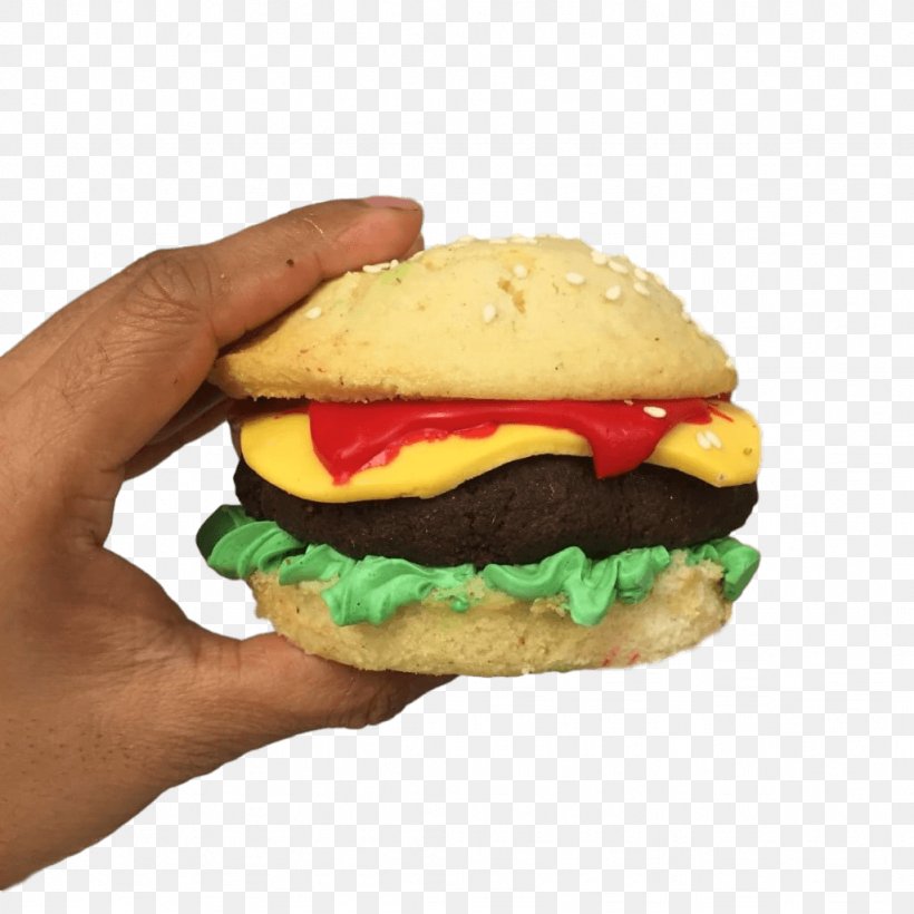 Hamburger Cheeseburger Fast Food Slider Veggie Burger, PNG, 1024x1024px, Hamburger, Birthday Cake, Breakfast Sandwich, Bun, Cake Download Free