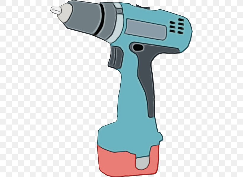 Handheld Power Drill Impact Wrench Impact Driver Tool Screw Gun, PNG, 480x597px, Watercolor, Drill, Hammer Drill, Handheld Power Drill, Heat Guns Download Free