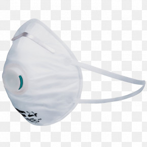 White Personal Protective Equipment Cap Turquoise PNG