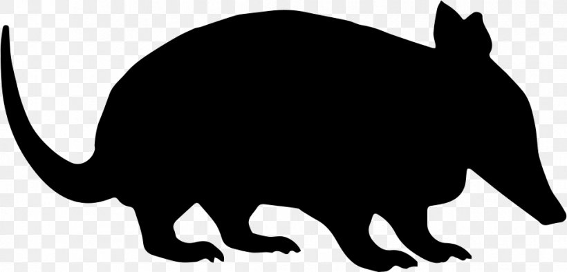 Anteater Armadillo Pit Bull Silhouette Bear, PNG, 982x472px, Anteater, Animal, Armadillo, Bear, Black Download Free