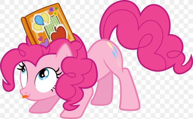 Pony Pinkie Pie Applejack DeviantArt, PNG, 1024x631px, Watercolor, Cartoon, Flower, Frame, Heart Download Free