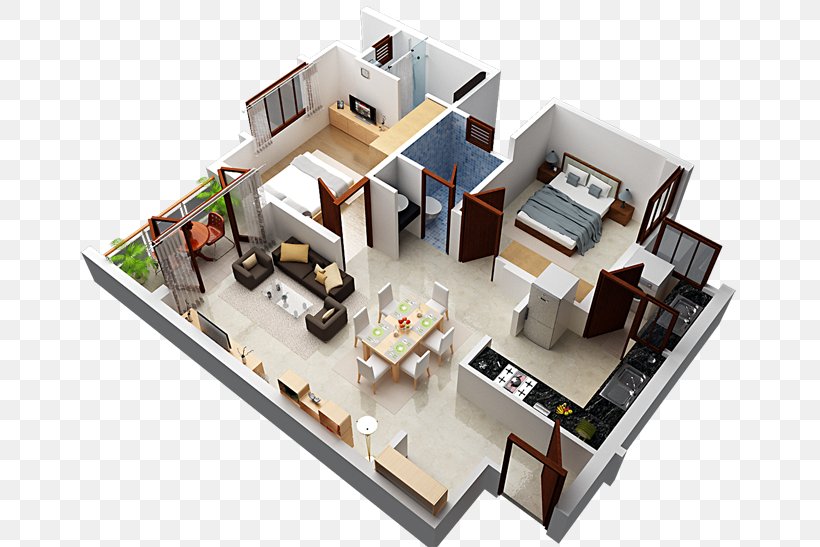 Shriram Sameeksha Apartment House Plan Floor Plan, PNG, 700x547px, Apartment, Bedroom, Bengaluru, Building, Floor Plan Download Free