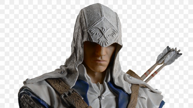 Assassin's Creed III: Liberation Ezio Auditore Connor Kenway, PNG, 3840x2160px, Ezio Auditore, Assassins, Bust, Cap, Connor Kenway Download Free