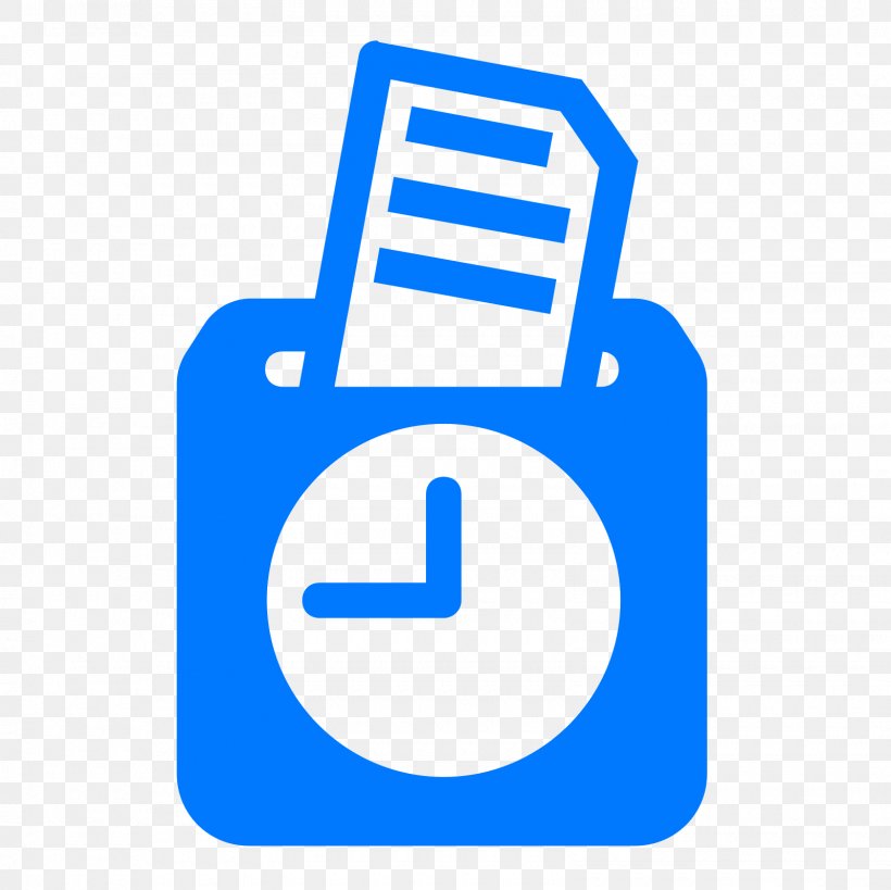 Time & Attendance Clocks Timesheet Clip Art, PNG, 1600x1600px, Time Attendance Clocks, Area, Blue, Brand, Clock Download Free