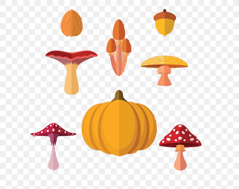 Download Autumn Computer File, PNG, 650x650px, Autumn, Matsutake, Mushroom, Orange, Plant Download Free