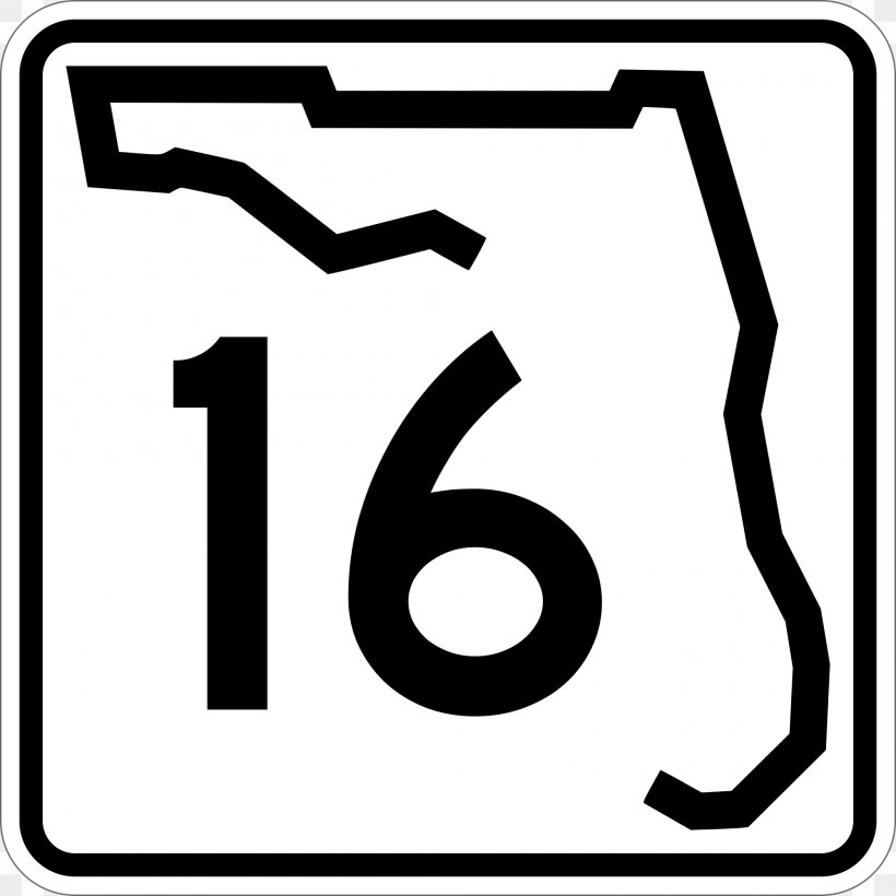 Florida State Road 17 Florida State Road 836 Florida State Road 222 Florida State Road 13 Florida State Road 12, PNG, 2000x2000px, Florida State Road 17, Area, Black, Black And White, Brand Download Free