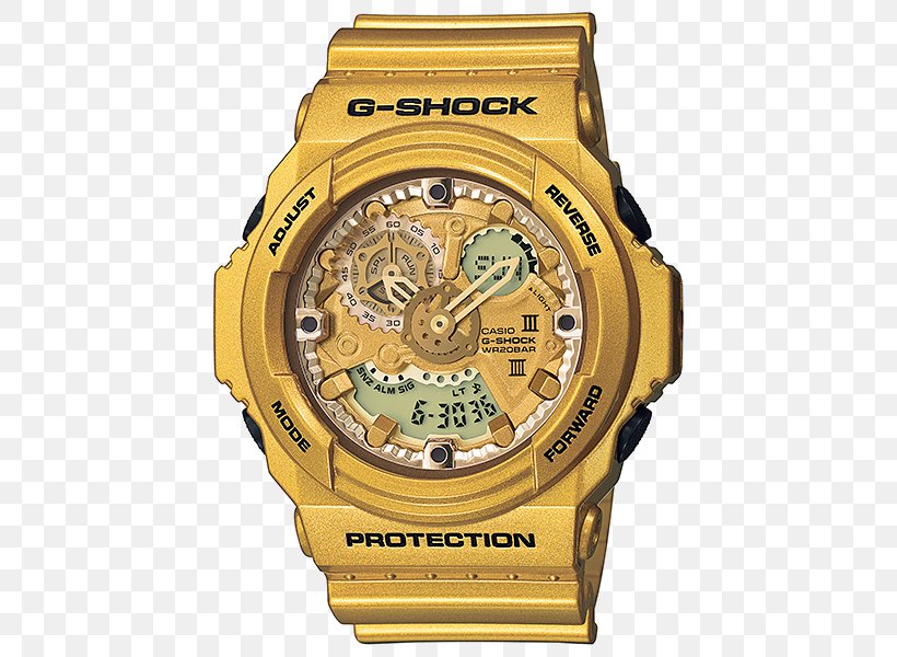 G-Shock Watch Casio Gold Jewellery, PNG, 500x600px, Gshock, Analog Watch, Brand, Casio, Gold Download Free