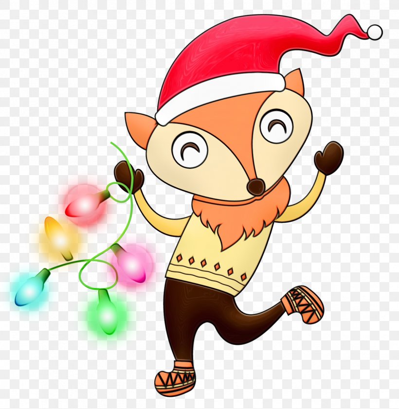 Cartoon Clip Art Fictional Character Christmas Pleased, PNG, 1247x1280px, Watercolor, Cartoon, Christmas, Fictional Character, Paint Download Free
