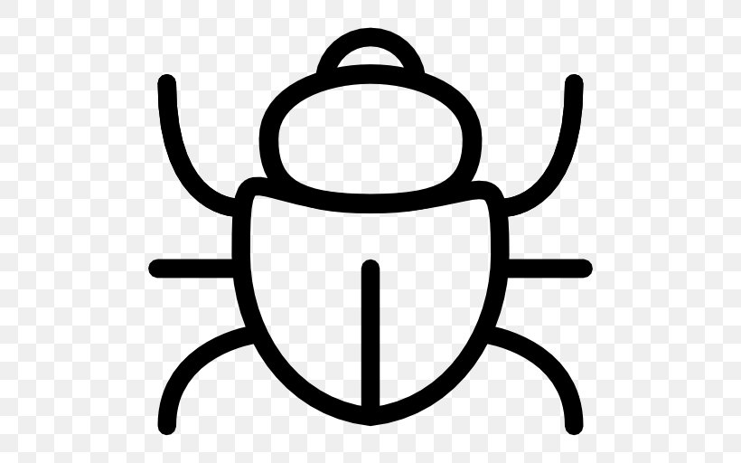 Software Bug, PNG, 512x512px, Software Bug, Black And White, Computer Virus, Icon Design, Malware Download Free