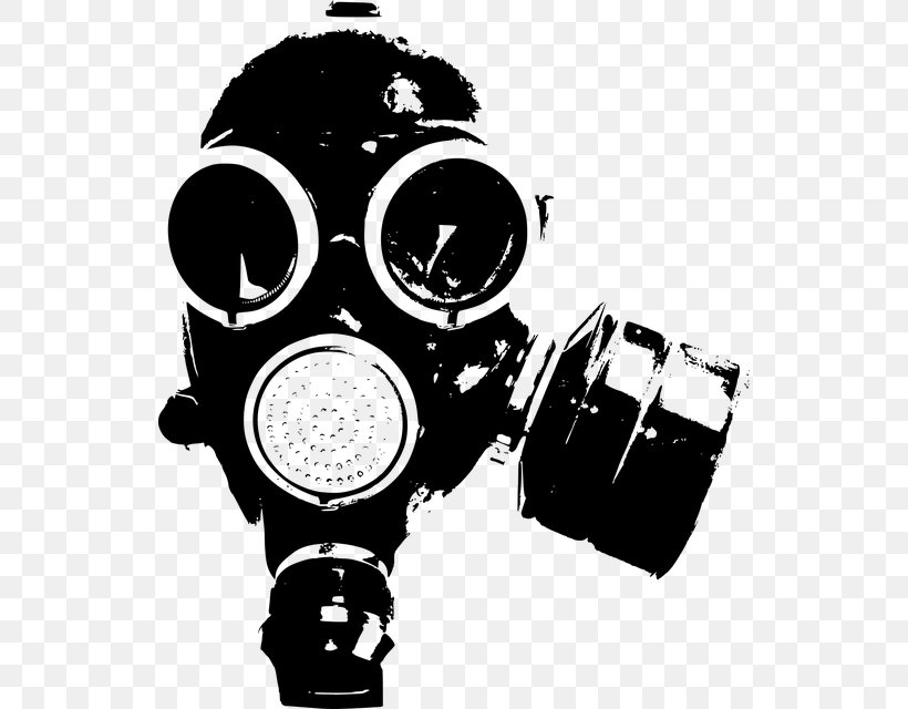 Gas Mask Clip Art, PNG, 534x640px, Gas Mask, Black And White, Display Resolution, Gas, Headgear Download Free
