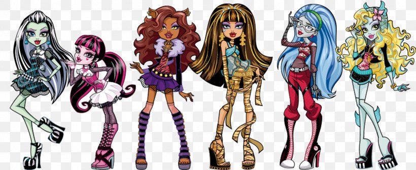 Doll Monster High Ever After High OOAK Mattel, PNG, 1471x602px, Watercolor, Cartoon, Flower, Frame, Heart Download Free