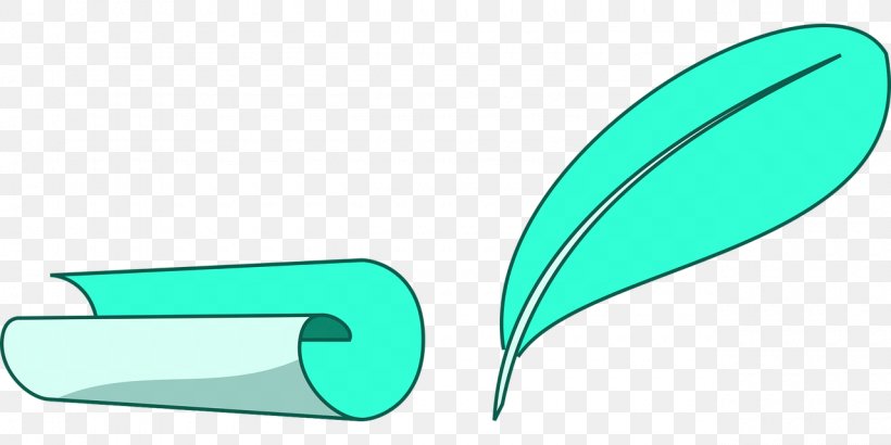 Paper Feather Quill Pen Clip Art, PNG, 1280x640px, Paper, Aqua, Area, Drawing, Feather Download Free