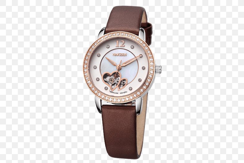 Automatic Watch Tourbillon Watch Strap Tianjin Seagull, PNG, 550x550px, Watch, Automatic Watch, Brand, Brown, Clockwork Download Free