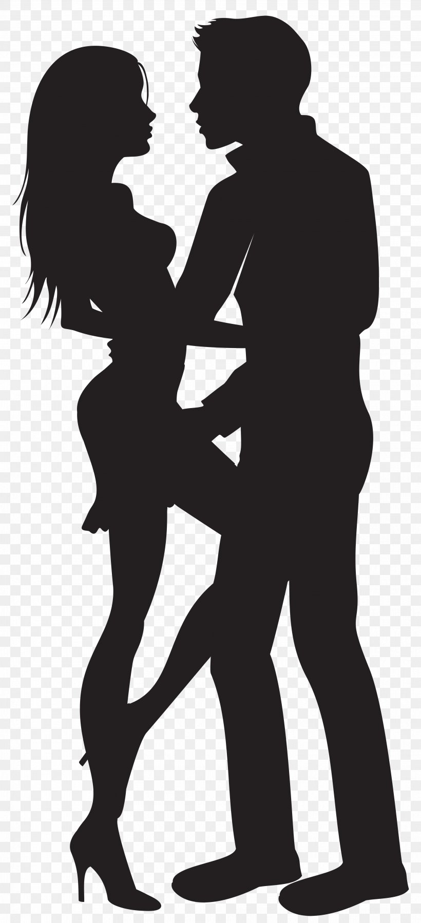 Couple Clip Art, PNG, 3648x8000px, Couple, Arm, Art, Black And White, Dance Download Free