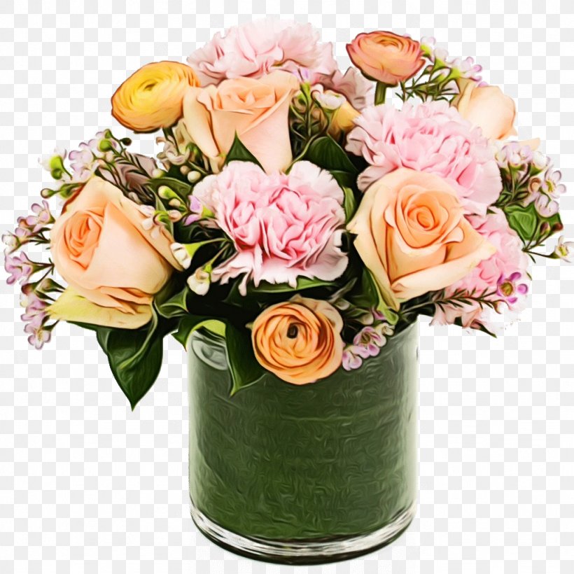 Garden Roses, PNG, 1024x1024px, Watercolor, Bouquet, Cut Flowers, Floristry, Flower Download Free