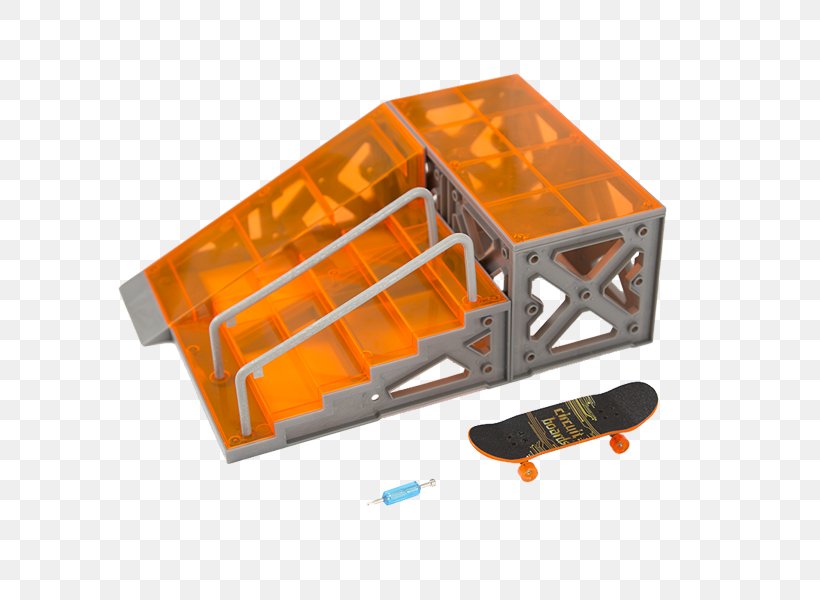 Hexbug Skateboarding Trick Toy Remote Controls, PNG, 600x600px, Hexbug, Game, Orange, Quarter Pipe, Rampa Download Free