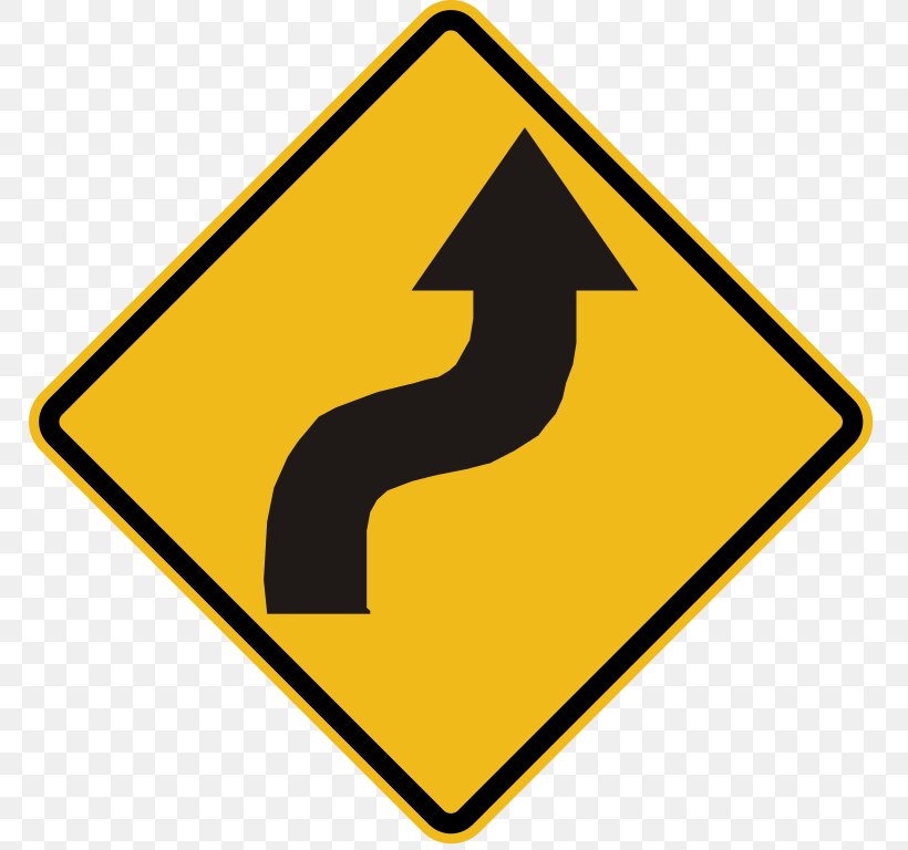 Reverse Curve Traffic Sign Manual On Uniform Traffic Control Devices Road Curve, PNG, 768x768px, Reverse Curve, Curve, Intersection, Road, Road Curve Download Free