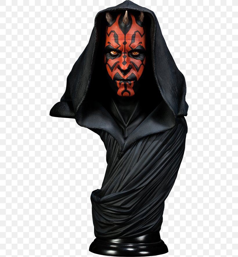 Darth Maul Star Wars Anakin Skywalker Bust Obi-Wan Kenobi, PNG, 480x886px, Darth Maul, Anakin Skywalker, Bust, Costume, Darth Download Free