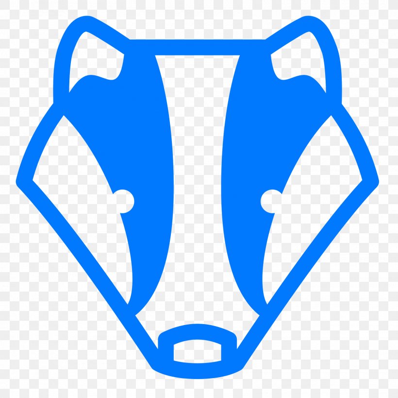 European Badger Honey Badger Symbol, PNG, 1600x1600px, European Badger, Area, Badger, Blue, Carnivore Download Free