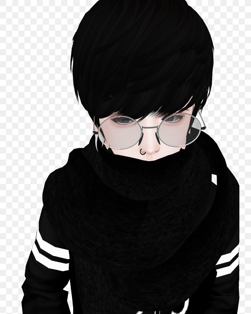 Glasses Goggles Neck, PNG, 745x1024px, Glasses, Black Hair, Cool, Eyewear, Goggles Download Free