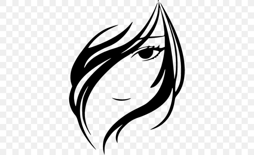 Silhouette Drawing Woman, PNG, 500x500px, Silhouette, Art, Artwork, Black, Black And White Download Free