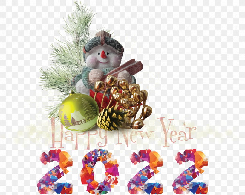 Happy New Year 2022 2022 New Year 2022, PNG, 3000x2383px, New Year, Artificial Christmas Tree, Bauble, Christmas Day, Christmas Decoration Download Free