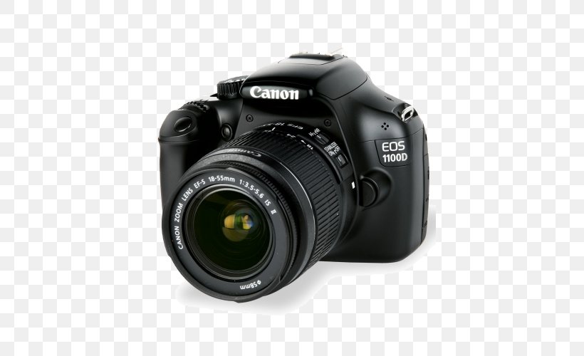 Canon EOS 1100D Canon EOS 500D Canon EOS 1300D Canon EF-S 18–55mm Lens Canon EOS 80D, PNG, 500x500px, Canon Eos 1100d, Camera, Camera Accessory, Camera Lens, Cameras Optics Download Free