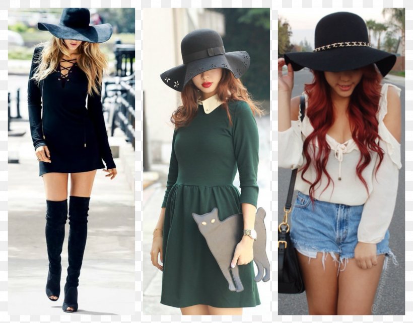 Fedora Over-the-knee Boot Dress Knee-high Boot, PNG, 3400x2669px, Fedora, Abdomen, Boot, Clothing, Dress Download Free