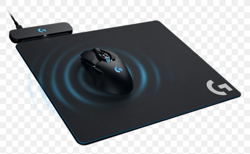 Computer Mouse Logitech Powerplay Wireless Charging System, Station Logitech G903 Mouse Mats, PNG, 768x504px, Computer Mouse, Computer Accessory, Computer Component, Electronic Device, Inductive Charging Download Free