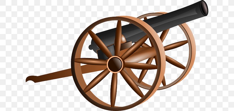 Clip Art Image Cannon, PNG, 640x392px, Cannon, Artillery, Drawing, Spoke, Wheel Download Free