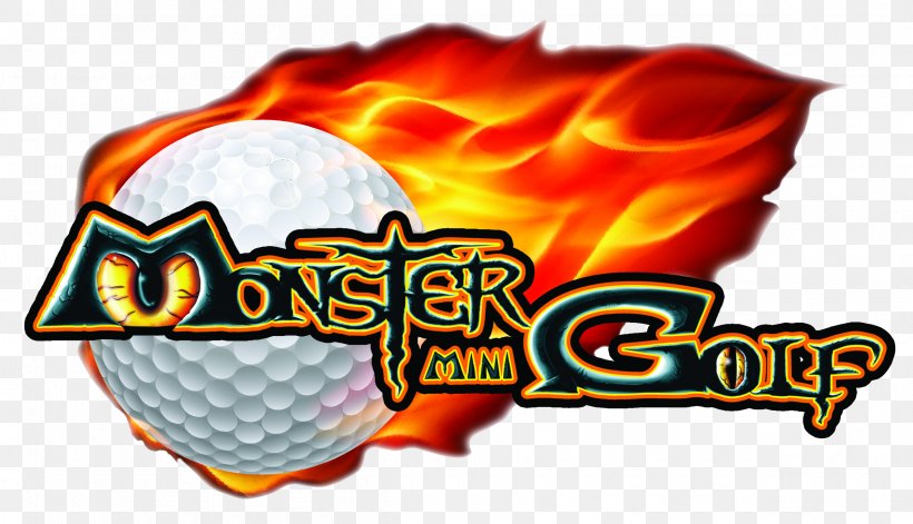 Monster Mini Golf Miniature Golf Mario Golf: World Tour Logo, PNG, 2400x1380px, Monster Mini Golf, Brand, Golf, Golf Course, Logo Download Free