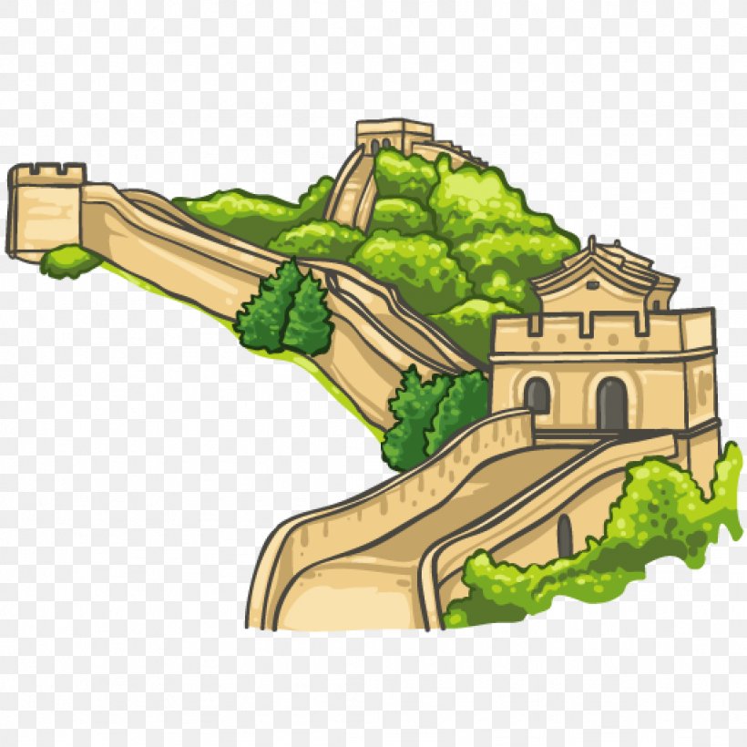 Great Wall Of China Mutianyu New7Wonders Of The World Clip Art, PNG, 1024x1024px, Great Wall Of China, China, Fictional Character, Grass, Great Wall Download Free