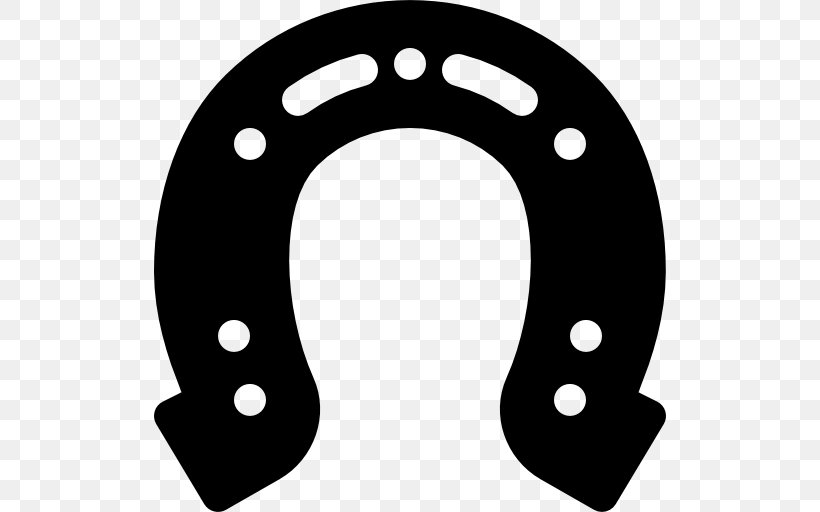 Horse, PNG, 512x512px, Horse, Auto Part, Black And White, Horseshoe, Luck Download Free