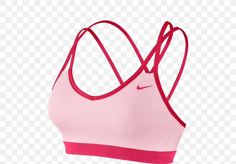 Nike Sports Bra Shirt Clothing, PNG, 570x570px, Watercolor, Cartoon, Flower, Frame, Heart Download Free