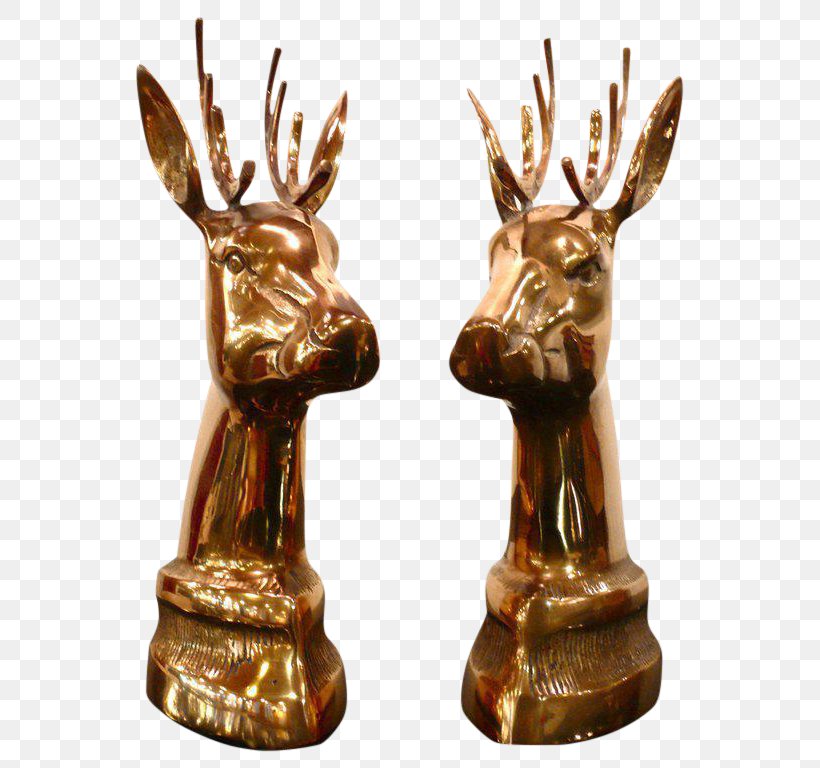 Reindeer Brass 01504 Sculpture Bronze, PNG, 768x768px, Reindeer, Antler, Brass, Bronze, Deer Download Free