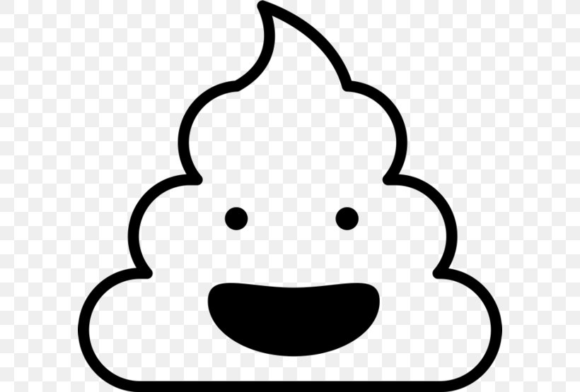 Coloring Book Pile Of Poo Emoji Drawing Smiley, PNG, 600x555px, Coloring Book, Adult, Black And White, Child, Color Download Free