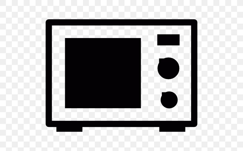 Microwave Ovens Icon Design, PNG, 512x512px, Microwave Ovens, Animation, Area, Black, Black And White Download Free