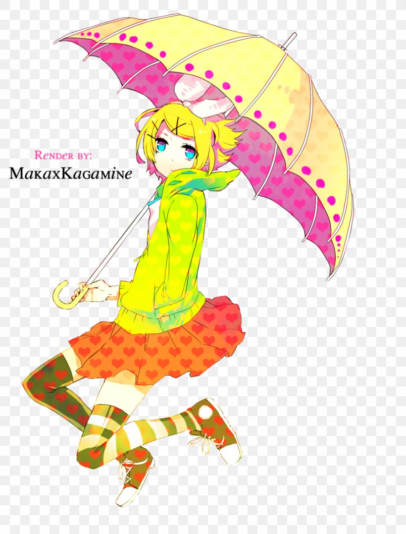 Kagamine Rin/Len Vocaloid Song, PNG, 900x1184px, Watercolor, Cartoon, Flower, Frame, Heart Download Free