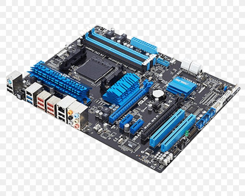 Motherboard ASUS M5A97 LE R2.0 Socket AM3+ Serial ATA, PNG, 1000x800px, Motherboard, Advanced Micro Devices, Asus, Asus 970 Pro Gamingaura, Asus M5a97 Download Free