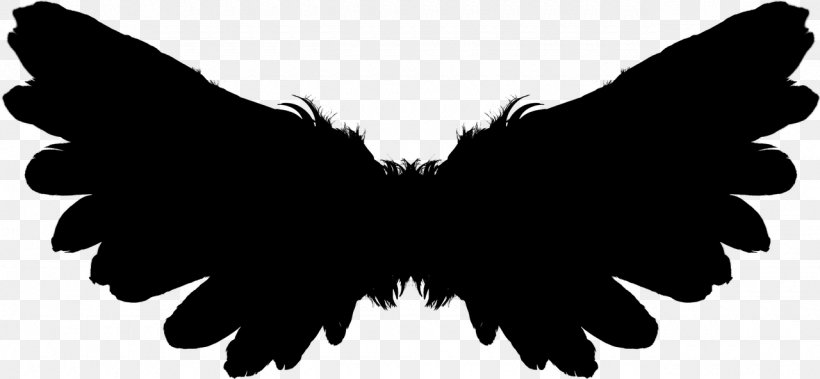 Butterfly Silhouette, PNG, 1280x592px, Angel, Black, Blackandwhite, Butterfly, Feather Download Free