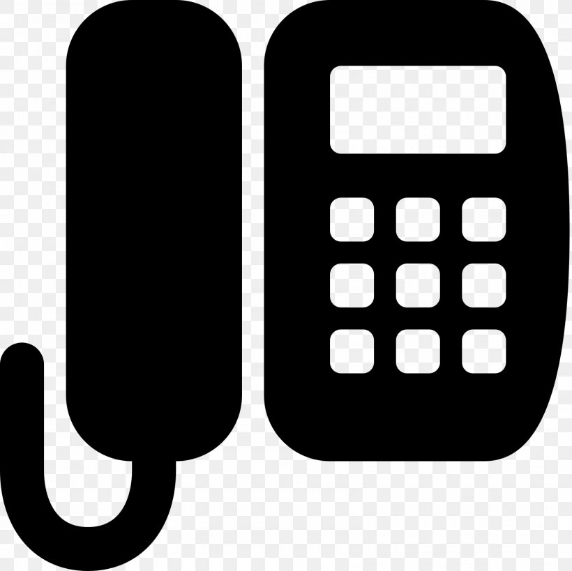 Telephone Call Home & Business Phones VoIP Phone, PNG, 1600x1600px, Telephone, Black And White, Business Telephone System, Communication, Home Business Phones Download Free