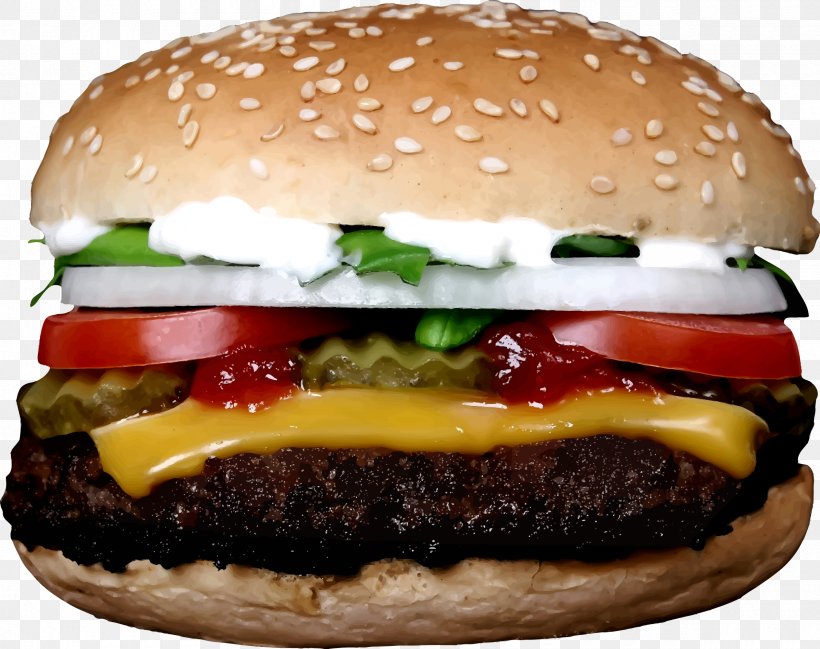 Hamburger McDonald's Big Mac Cheeseburger Fast Food Restaurant, PNG, 2400x1901px, Hamburger, American Food, Bread, Breakfast Sandwich, Buffalo Burger Download Free