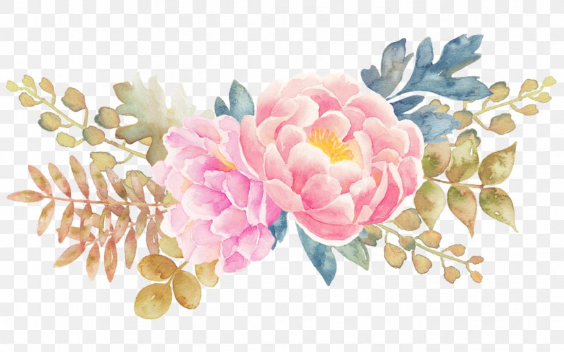Clip Art Watercolor Painting Watercolor: Flowers, PNG, 1368x855px, Watercolor Painting, Art, Botany, Camellia, Chinese Peony Download Free