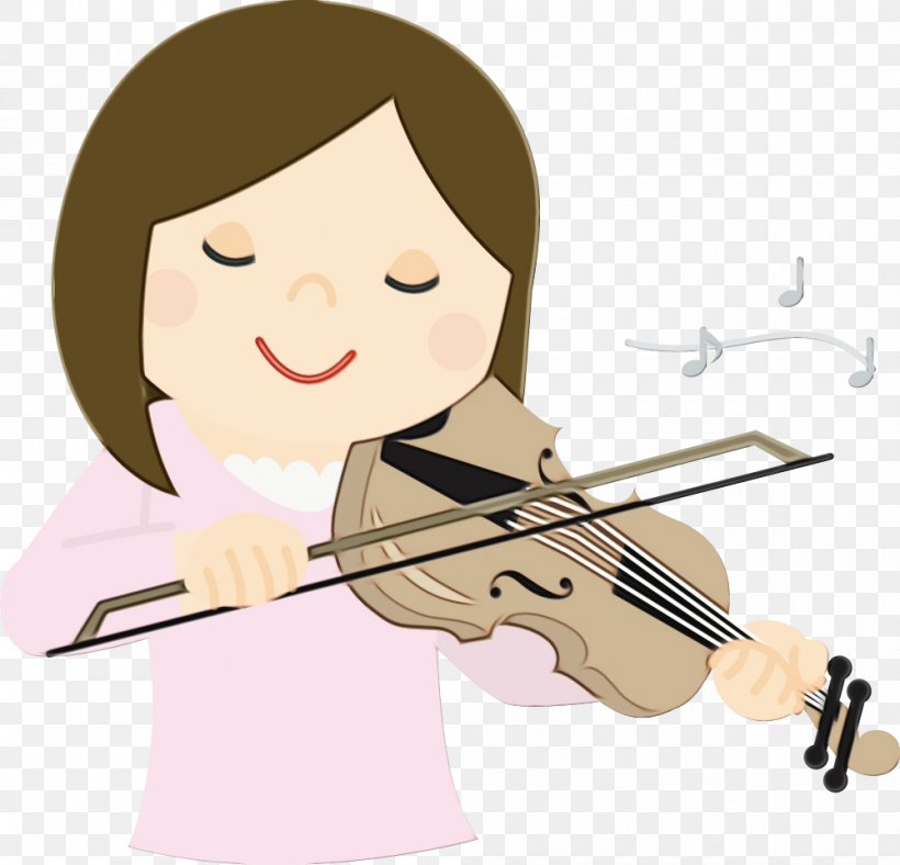 String Instrument Musical Instrument Cartoon Violin String Instrument, PNG, 1000x962px, Watercolor, Cartoon, Musical Instrument, Paint, String Instrument Download Free
