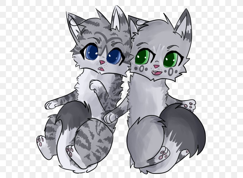 Kitten Dovewing Cat Warriors Ivypool, PNG, 800x600px, Watercolor, Cartoon, Flower, Frame, Heart Download Free