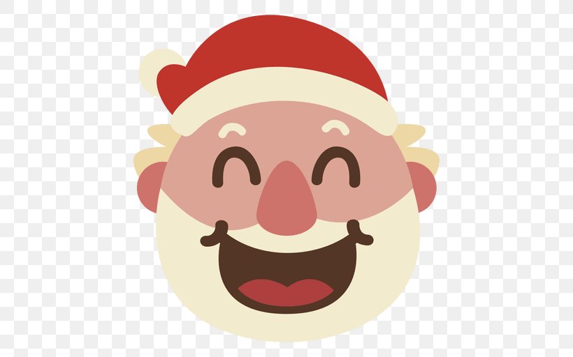 Santa Claus Christmas Emoticon, PNG, 512x512px, Santa Claus, Art, Cartoon, Christmas, Crying Download Free