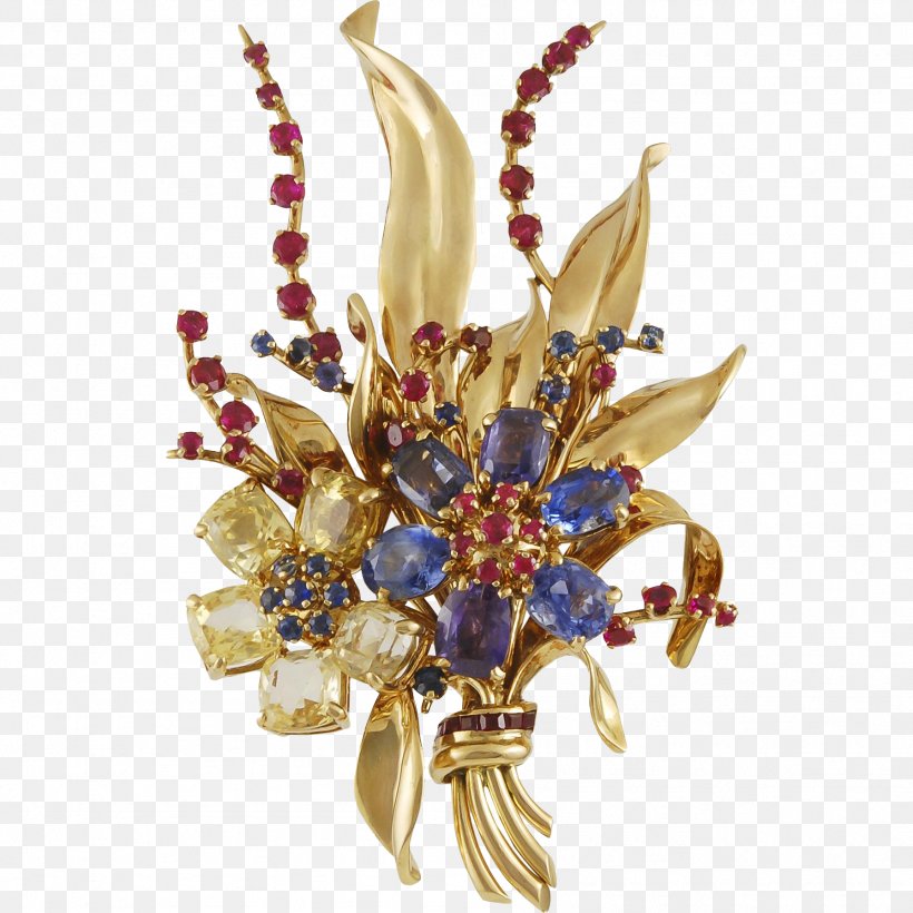 Brooch Gemstone Gold Van Cleef & Arpels Sapphire, PNG, 1792x1792px, Brooch, Body Jewelry, Carat, Charms Pendants, Colored Gold Download Free