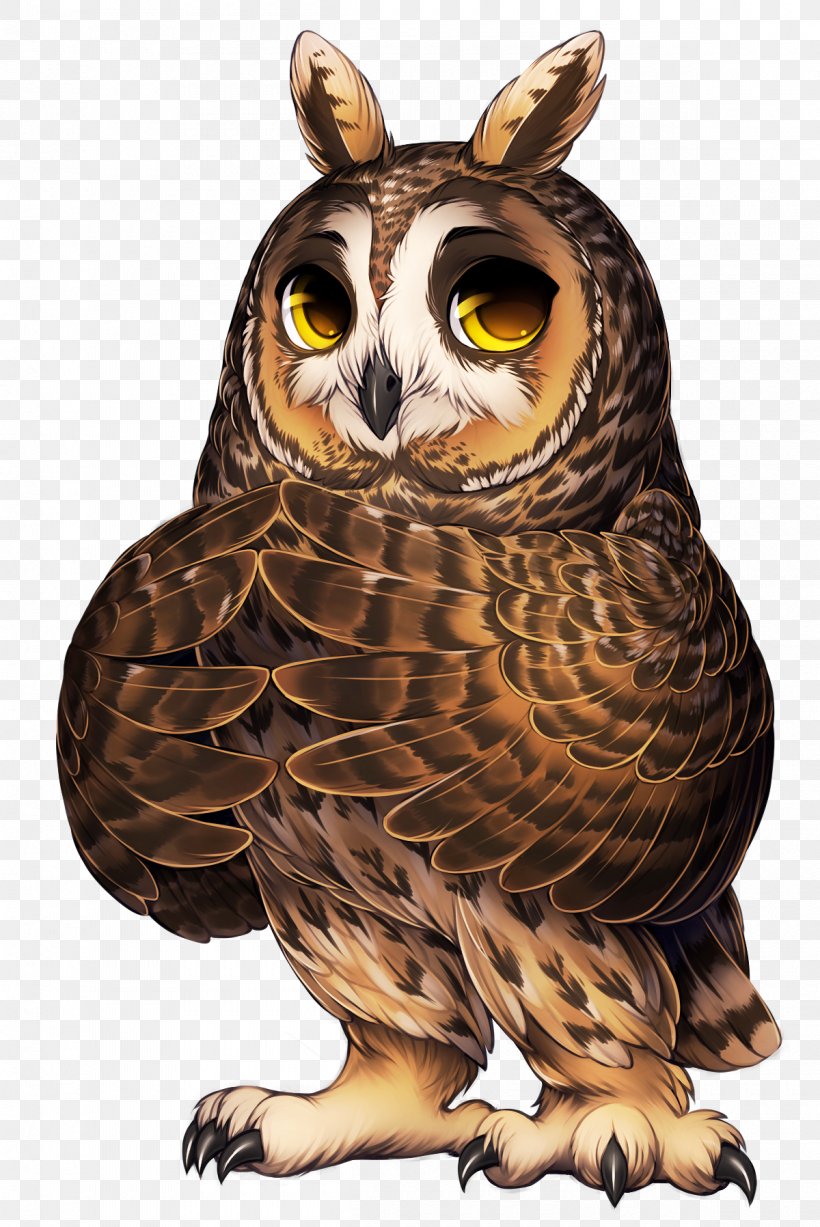 Great Horned Owl Bird Of Prey Long-eared Owl, PNG, 1200x1796px, Owl, Animal, Barn Owl, Beak, Bird Download Free